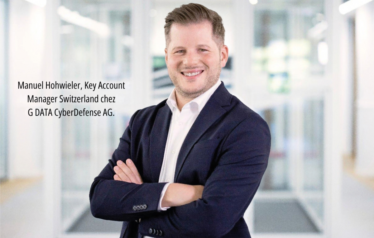 Manuel Hohwieler, Key Account Manager Switzerland chez G DATA CyberDefense AG.